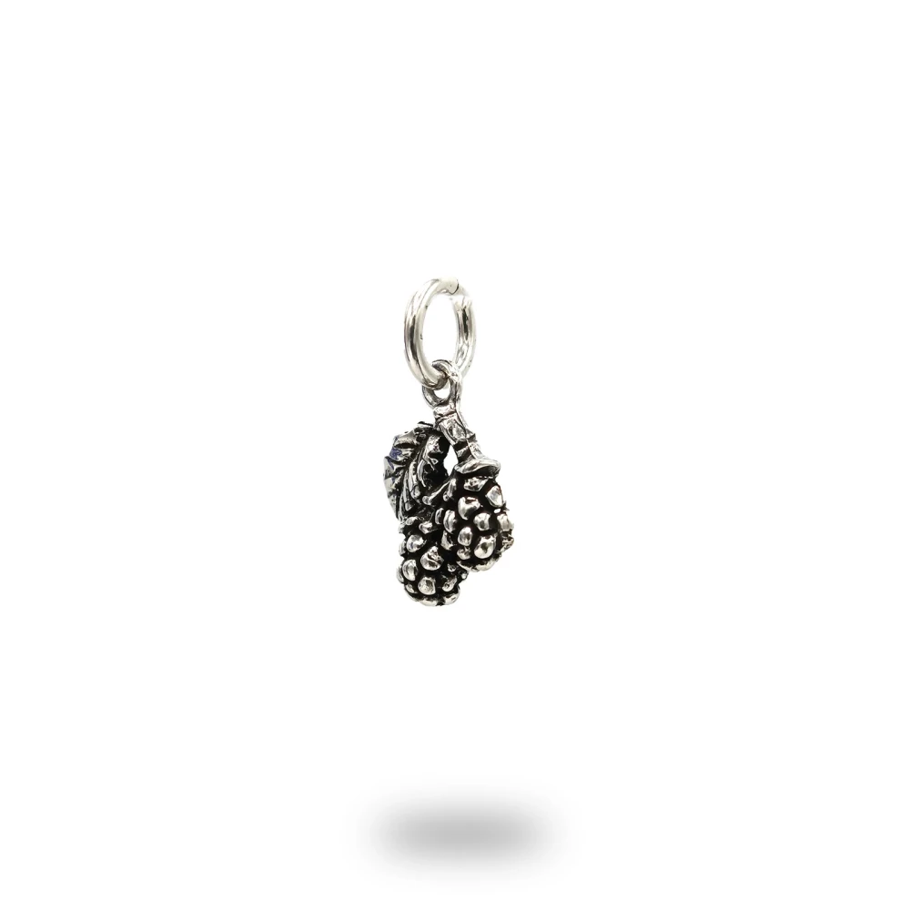 Charm con more in argento