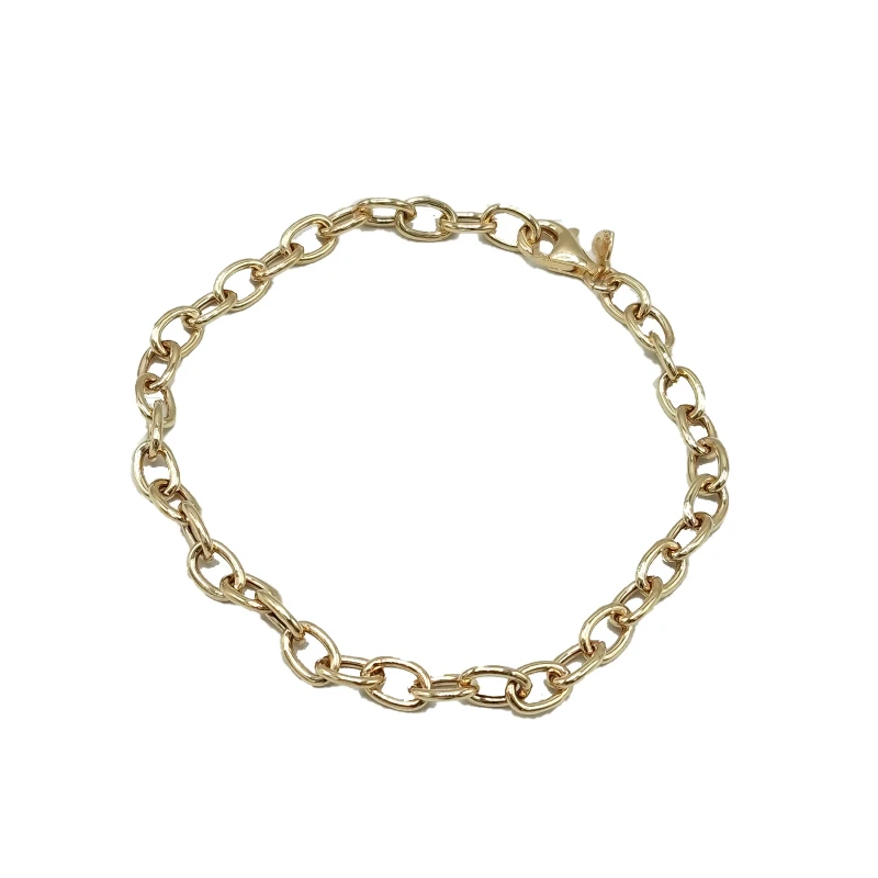 Bracciale in argento dorato