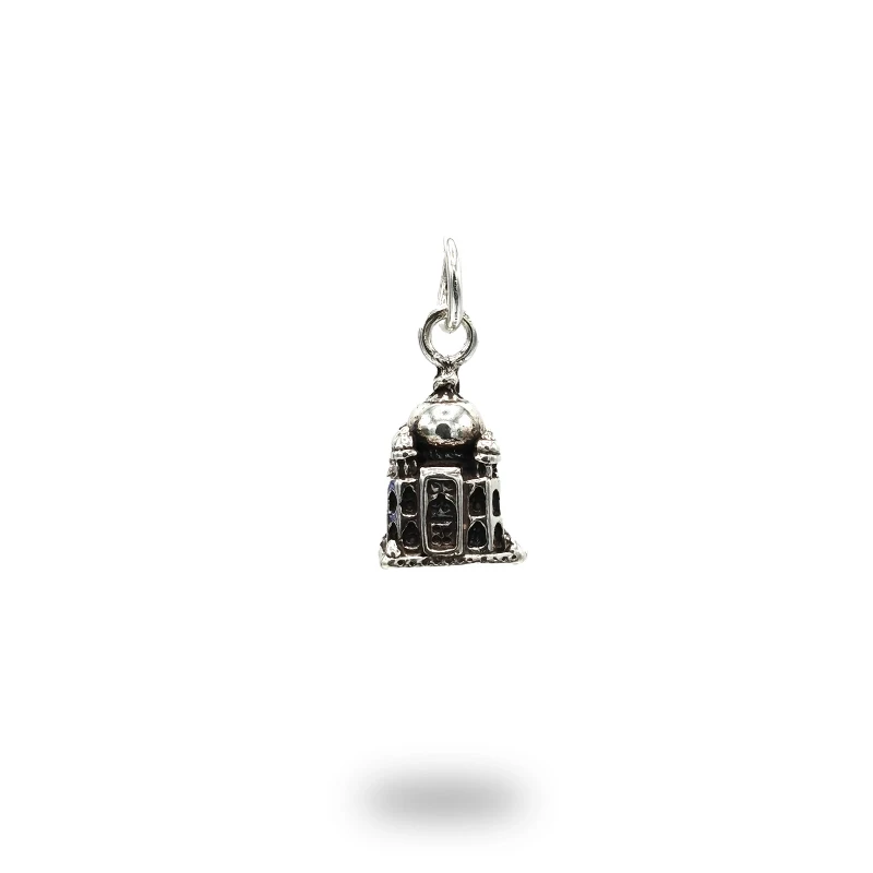 Charm Taj Mahal in argento