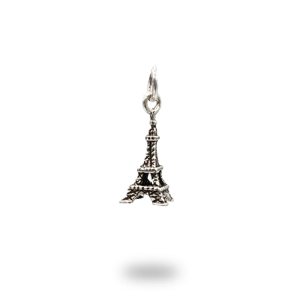 Charm Tour Eiffel in argento