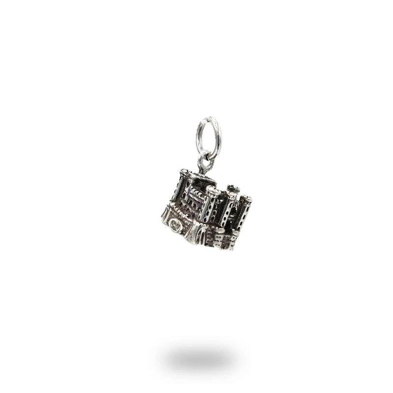 Charm Maschio Angioino in argento